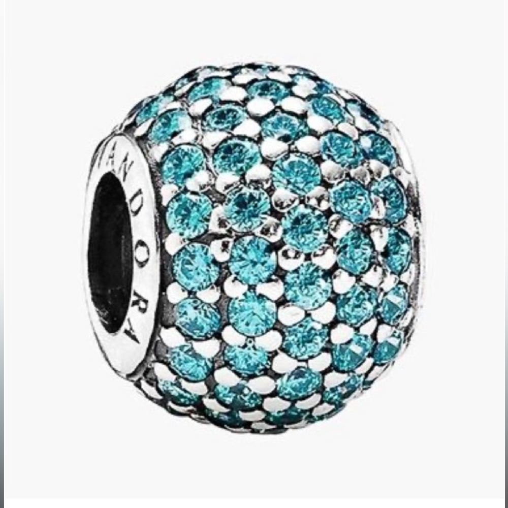 Pandora Teal Pave Lights